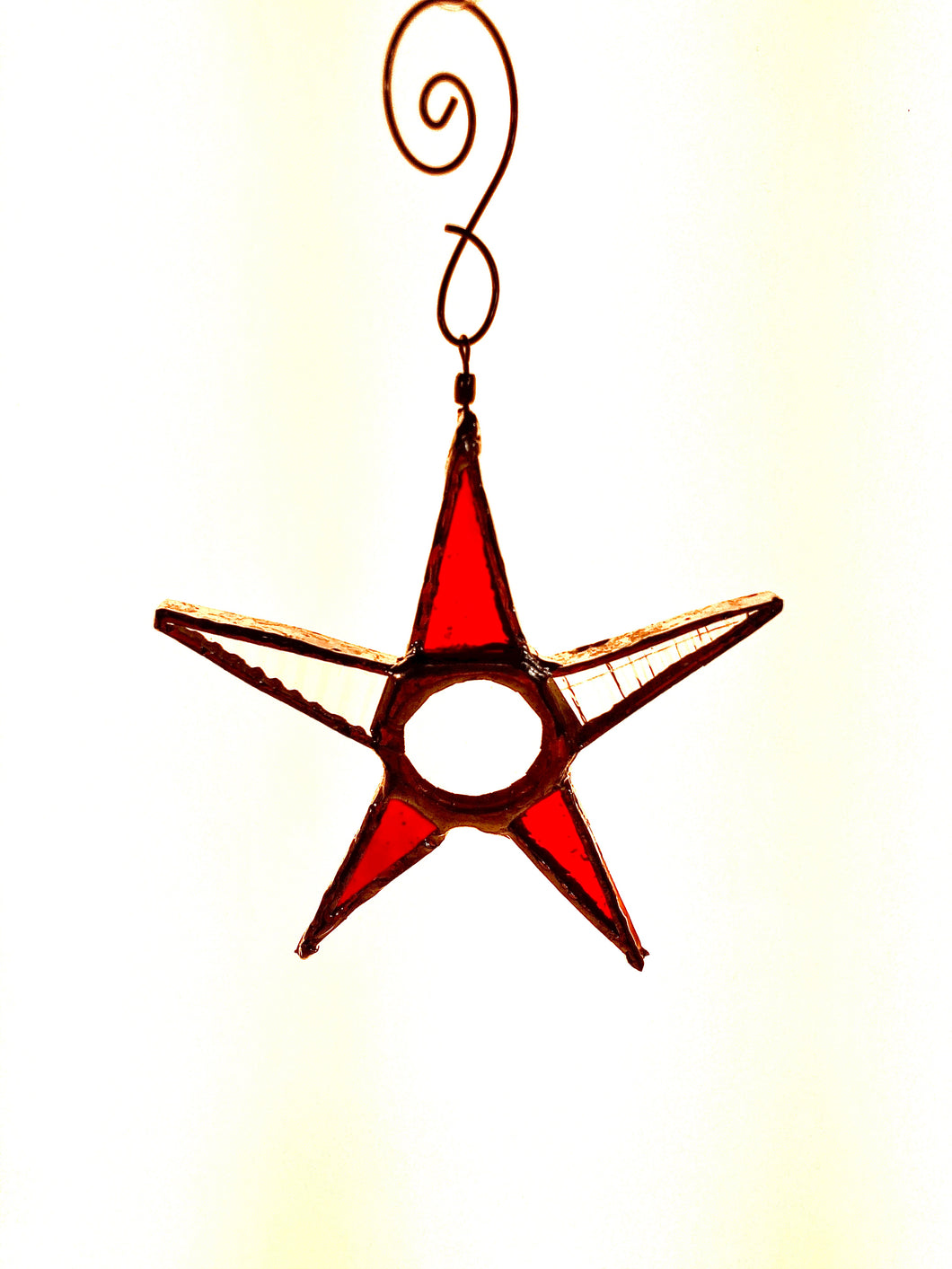 Red and Clear Star