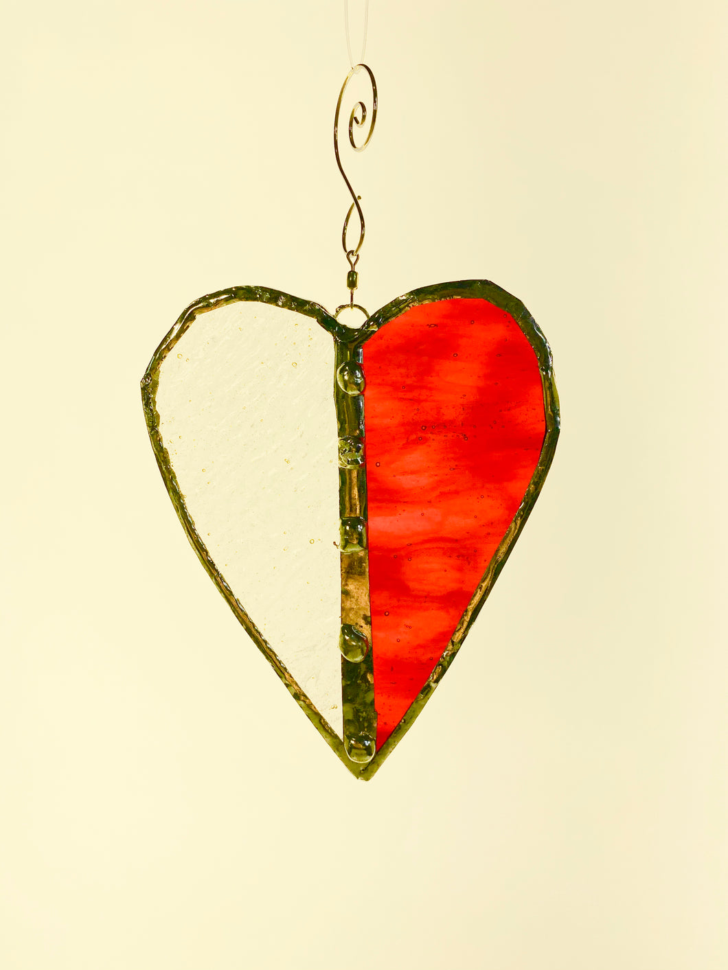 Red and Clear Heart